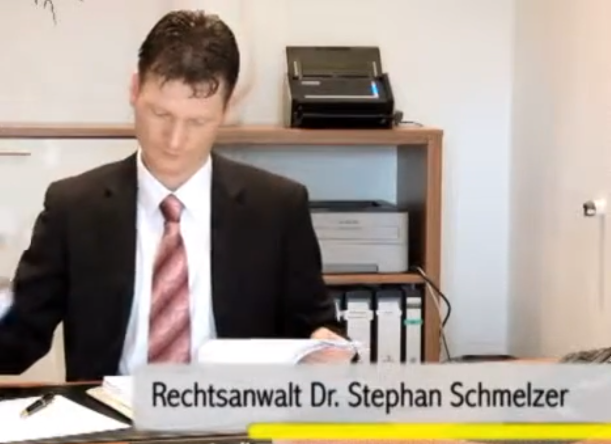 Rechtsanwalt Dr. Stephan Schmelzer